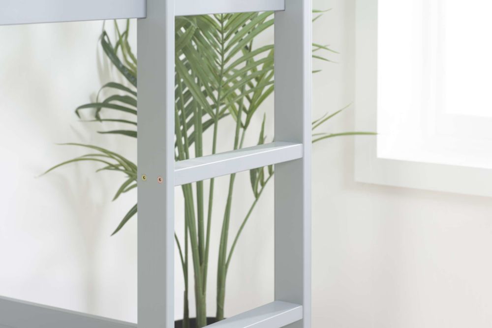 Birlea Home Wooden Bunk Bed in Grey