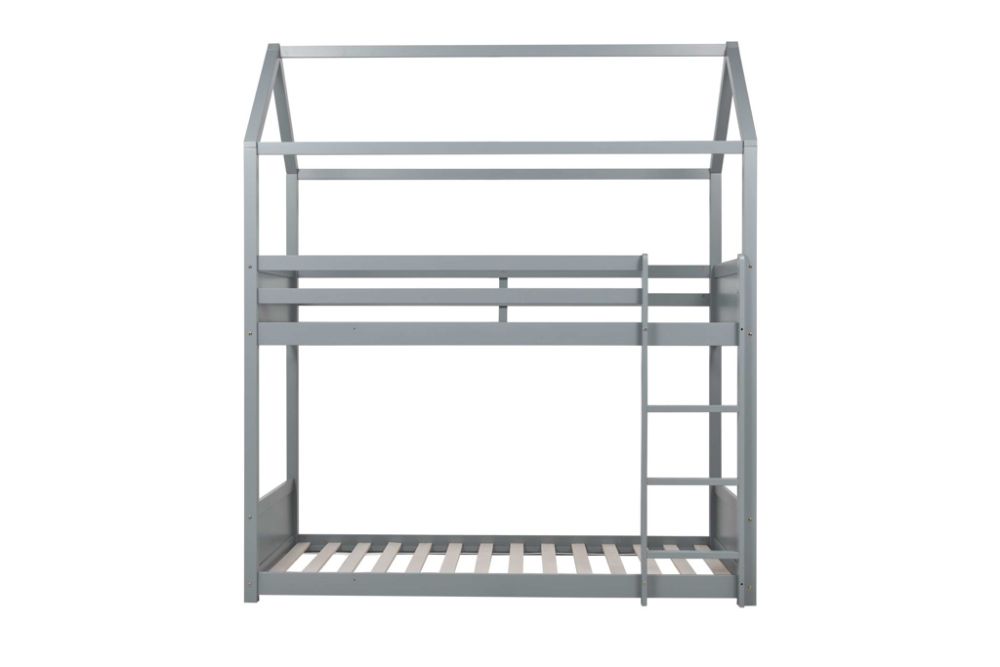 Birlea Home Wooden Bunk Bed in Grey