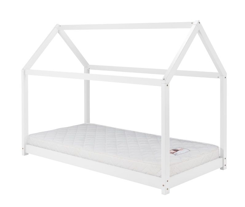 Birlea House Single Bed in White