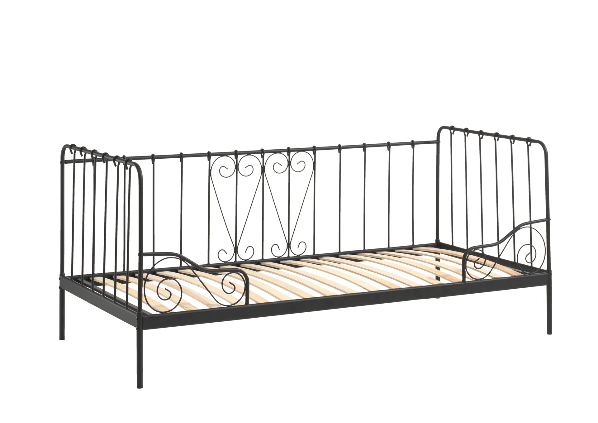 Vipack Alice Kids Single Day Bed - Black