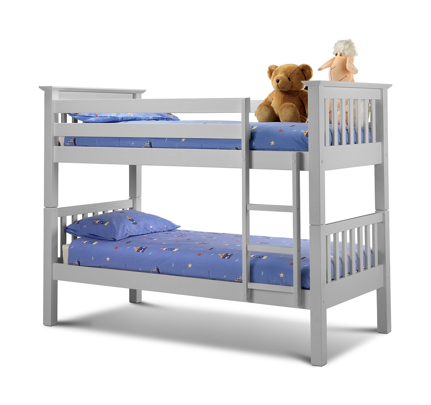 Julian Bowen Barcelona Bunk Bed - Grey