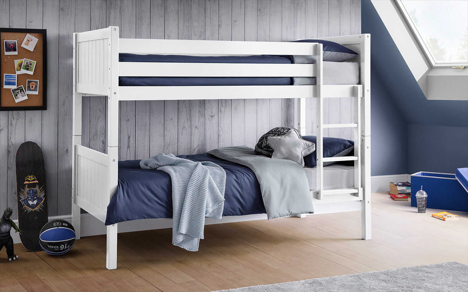 Julian Bowen Bella Bunk Bed - White