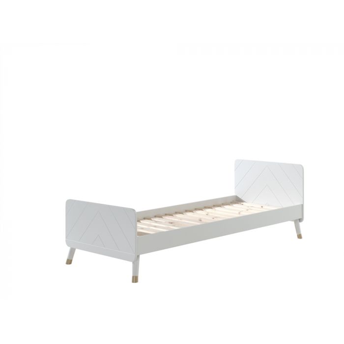 Vipack Billy Kids Single Bed - Satin White