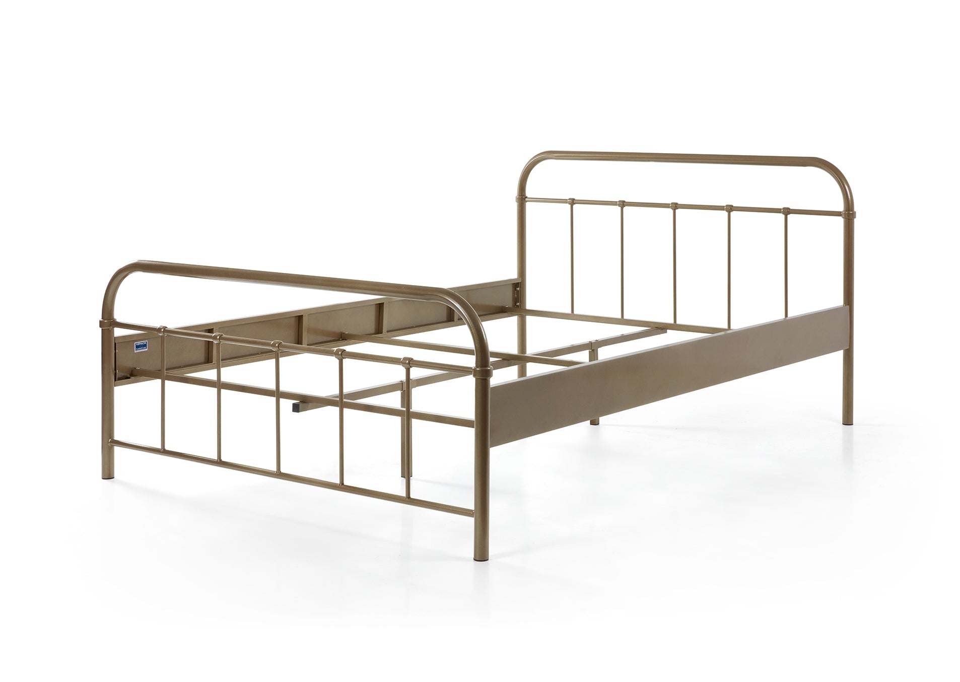 Vipack Boston Kids Metal Double Bed 140cm x 200cm- Bronze