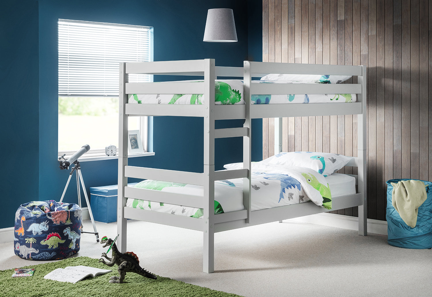 Julian Bowen Camden Bunk Bed - Grey