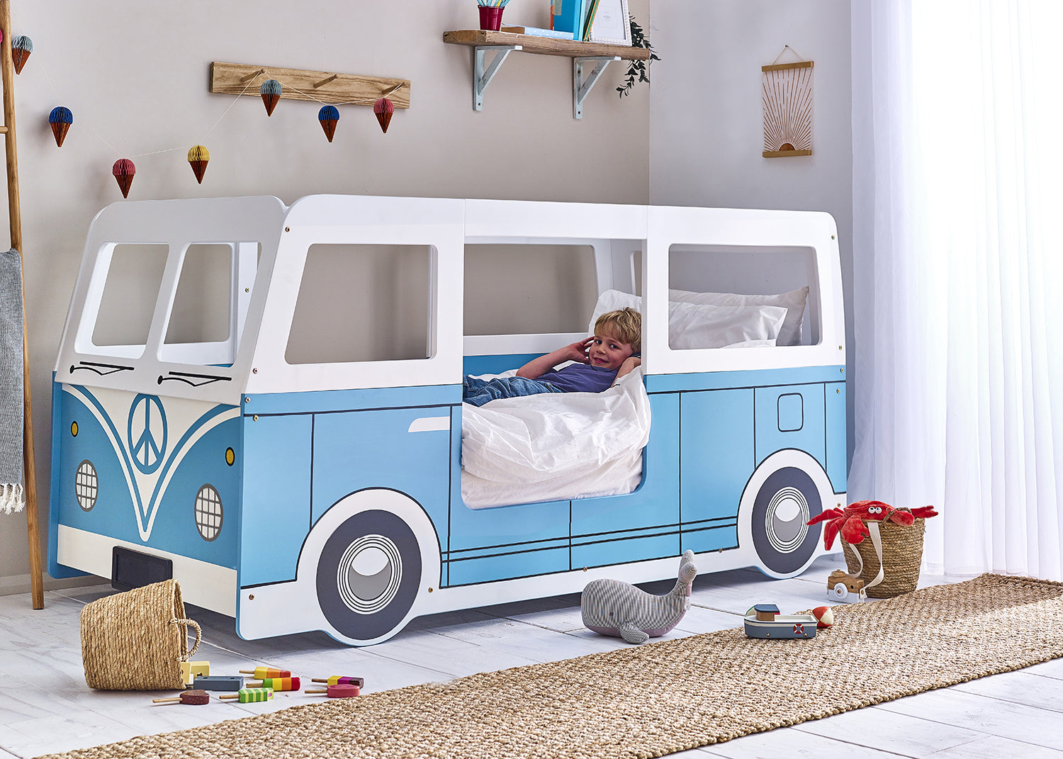 Julian Bowen Campervan Bed - Blue