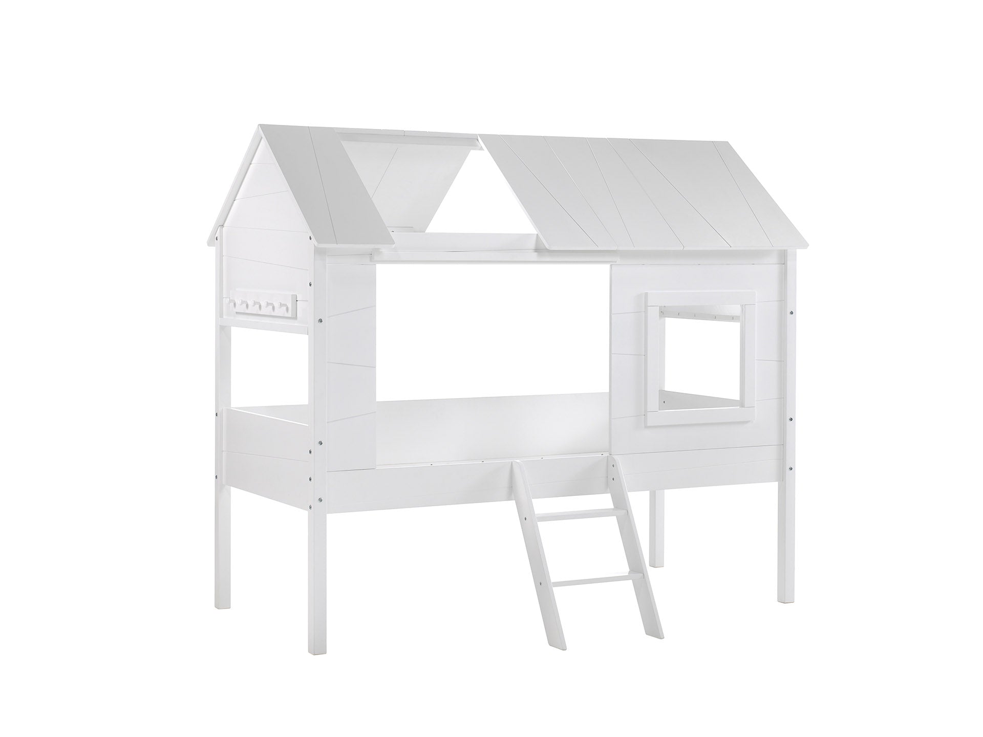 Vipack Charlotte Kids Treehouse Bed - White