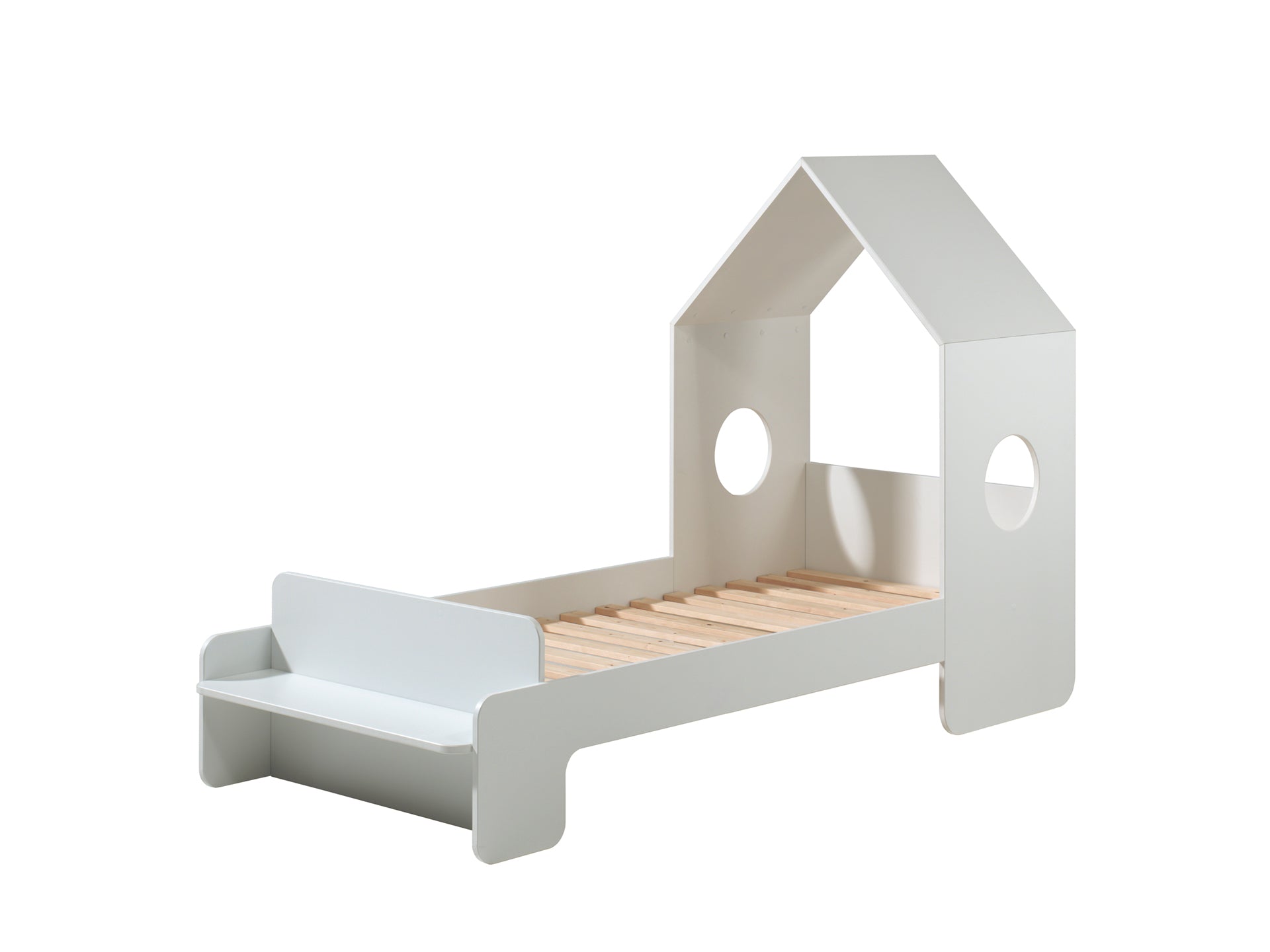 Vipack Casami Canopy Kids House Bed - White