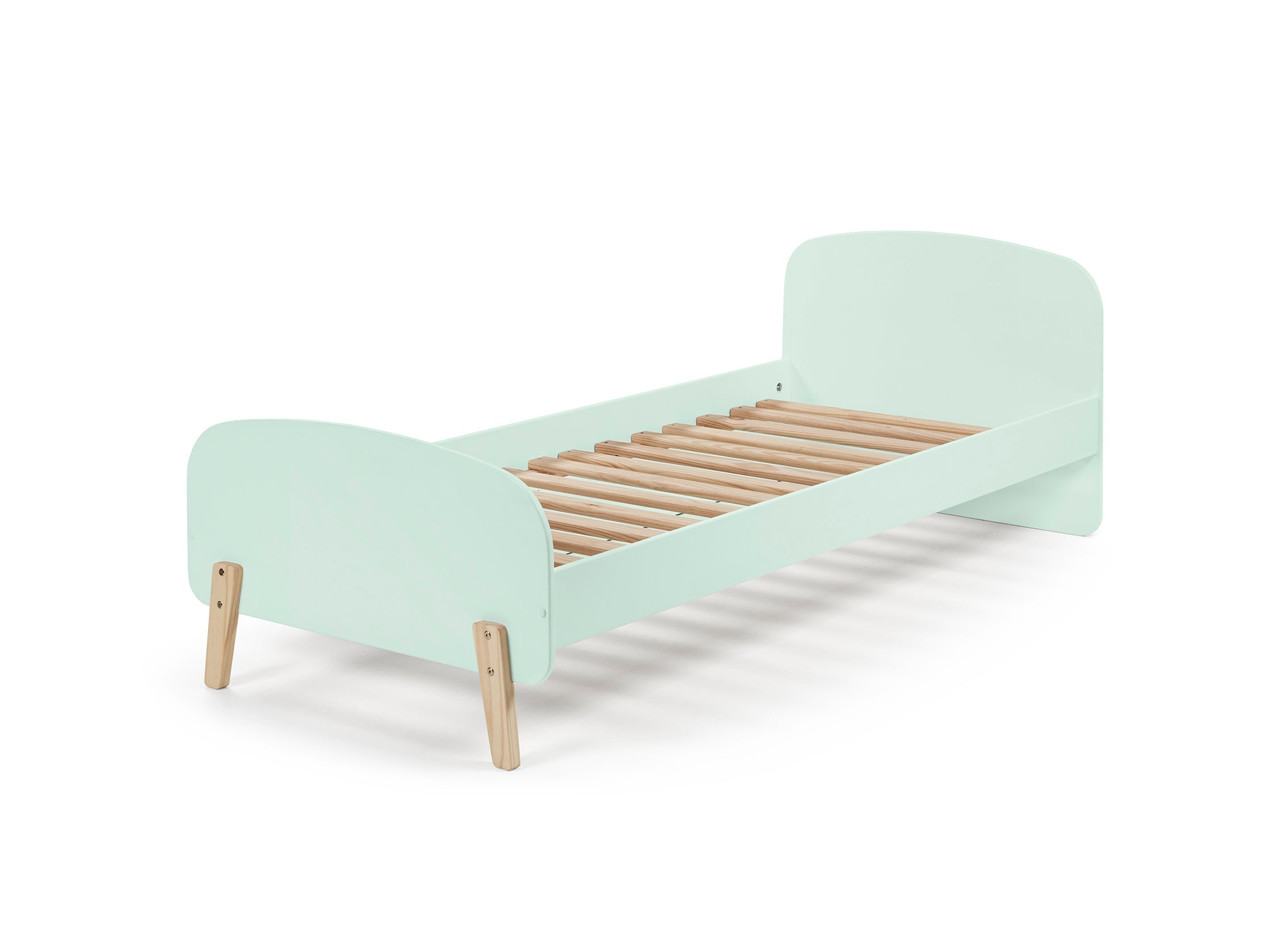 Vipack Kiddy Single Kids Bed - Mint Green