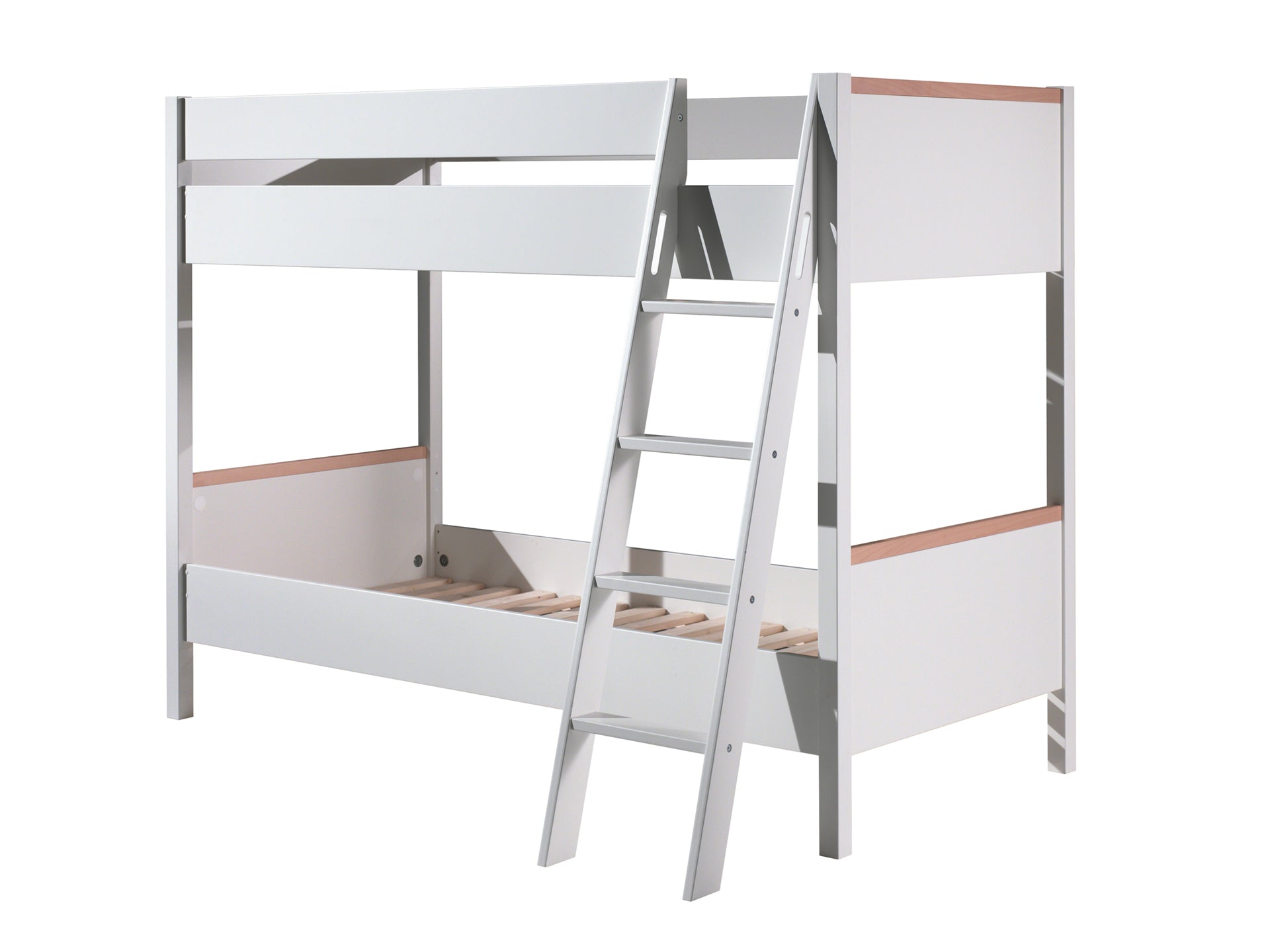 Vipack London Kids Bunk Bed - White