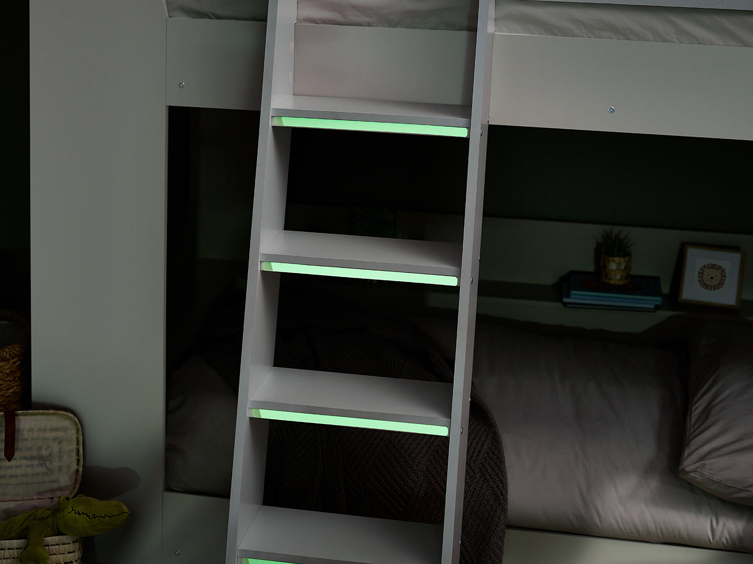 Julian Bowen Parsec Bunk Bed - White