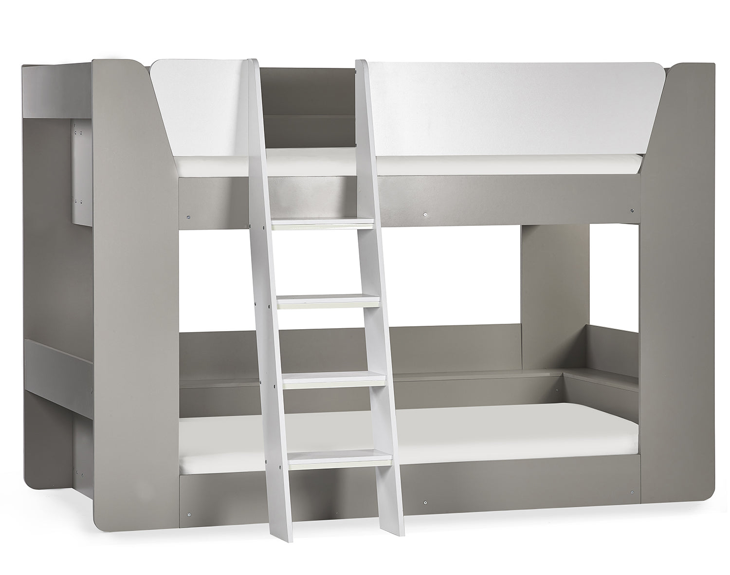 Julian Bowen Parsec Bunk Bed - Taupe & White