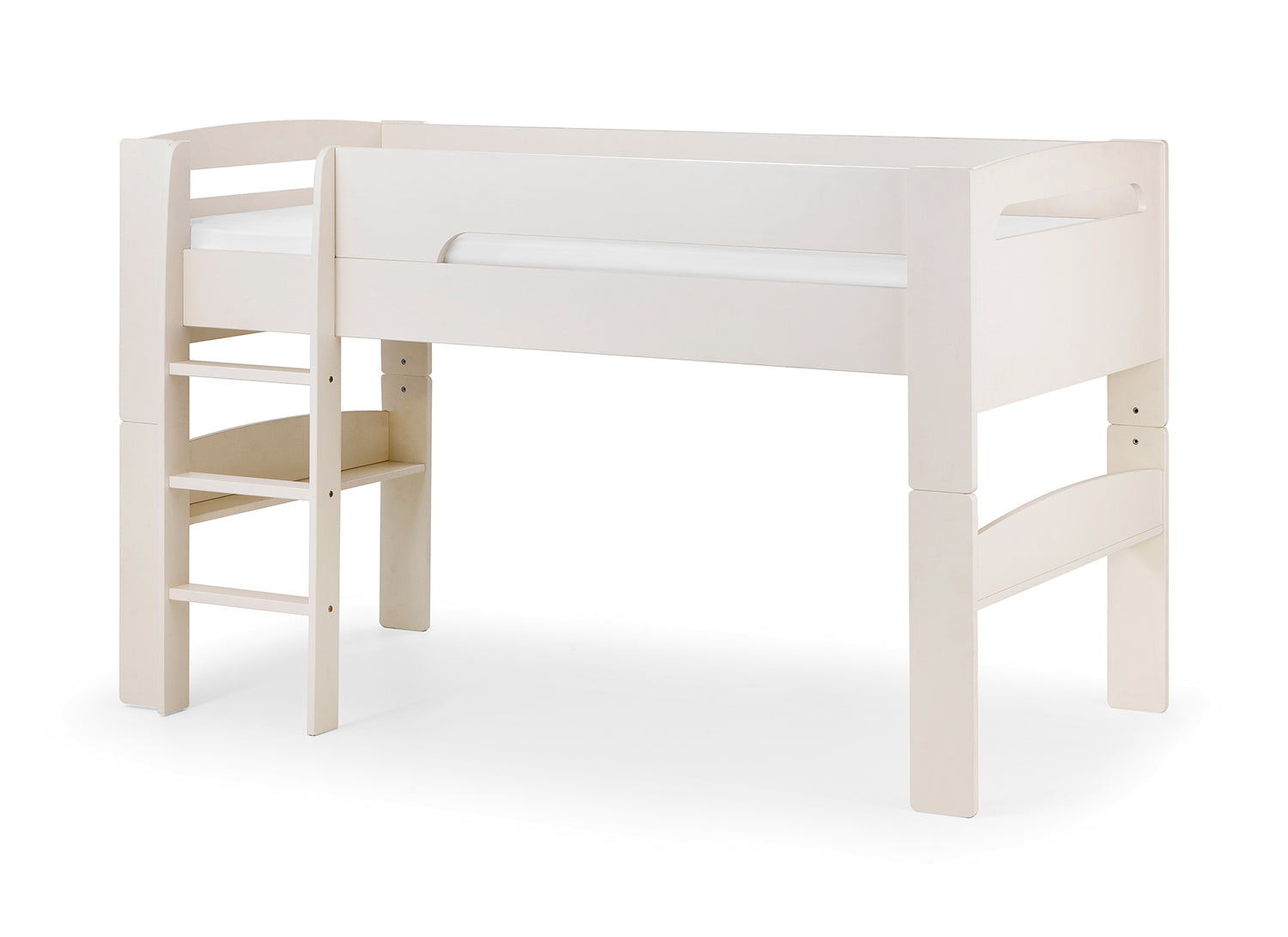 Julian Bowen Pluto Midsleeper Bed - White