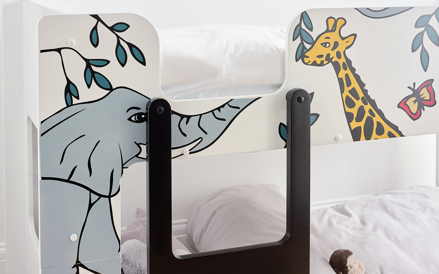 Julian Bowen Safari Bunk Bed - White