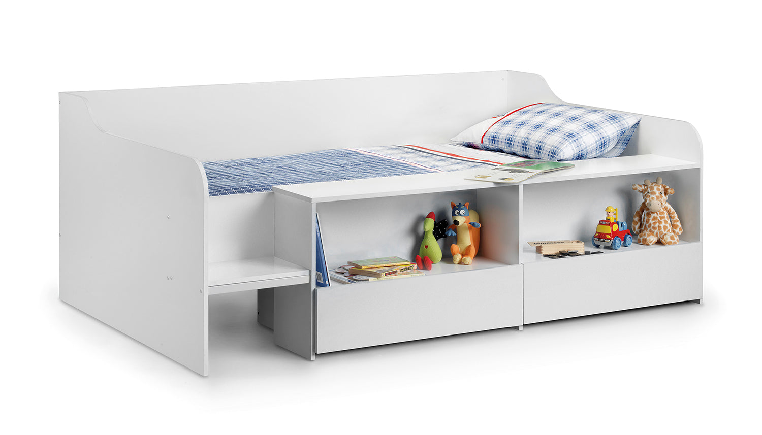 Julian Bowen Stella Low Sleeper Bed - White