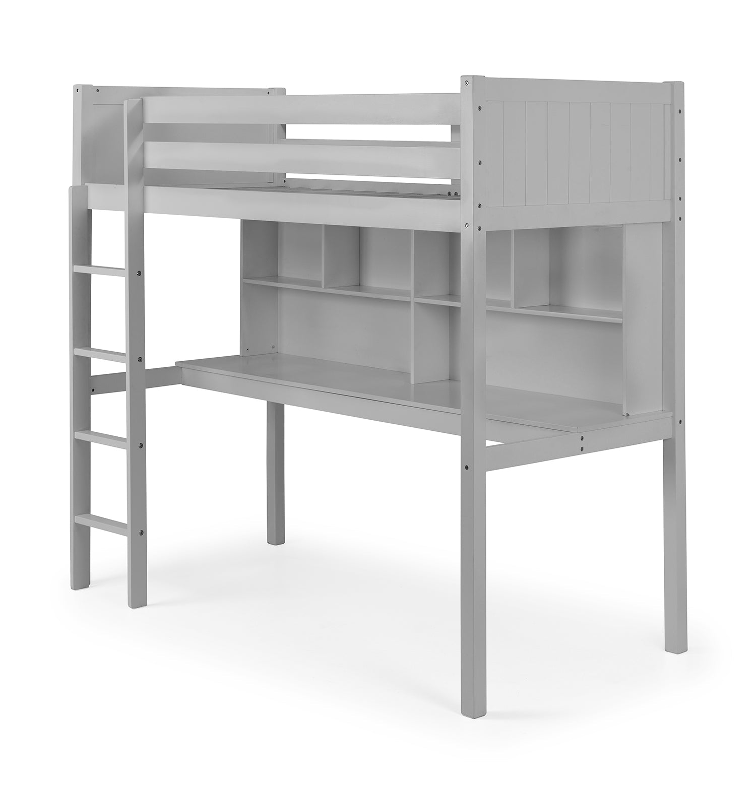 Julian Bowen Titan Highsleeper Bed - Light Grey