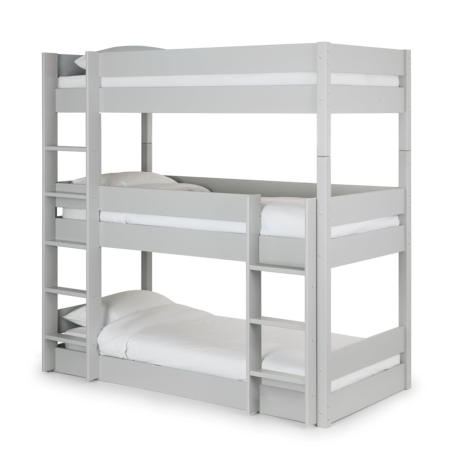 Julian Bowen Trio Bunk Bed - Light Grey