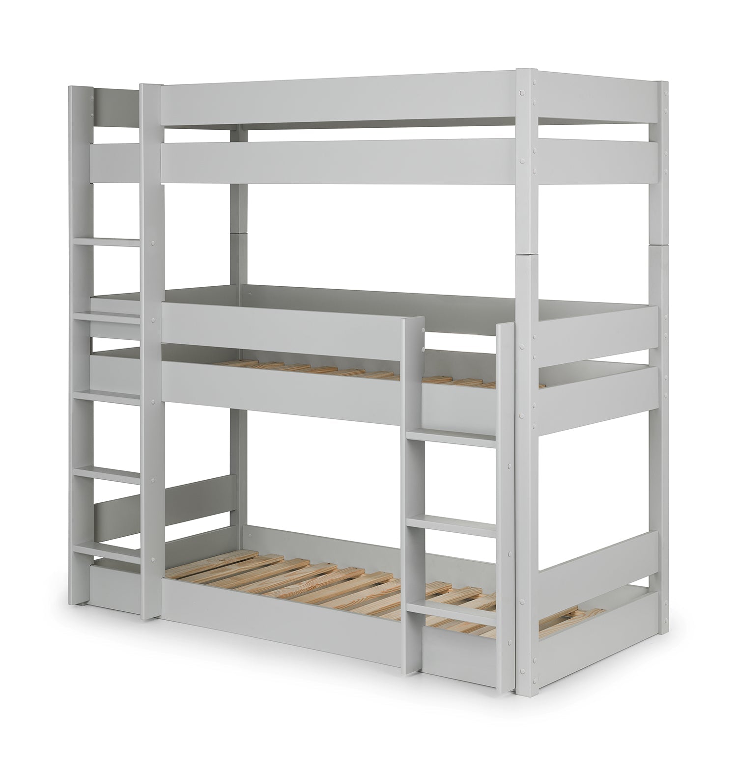 Julian Bowen Trio Bunk Bed - Light Grey