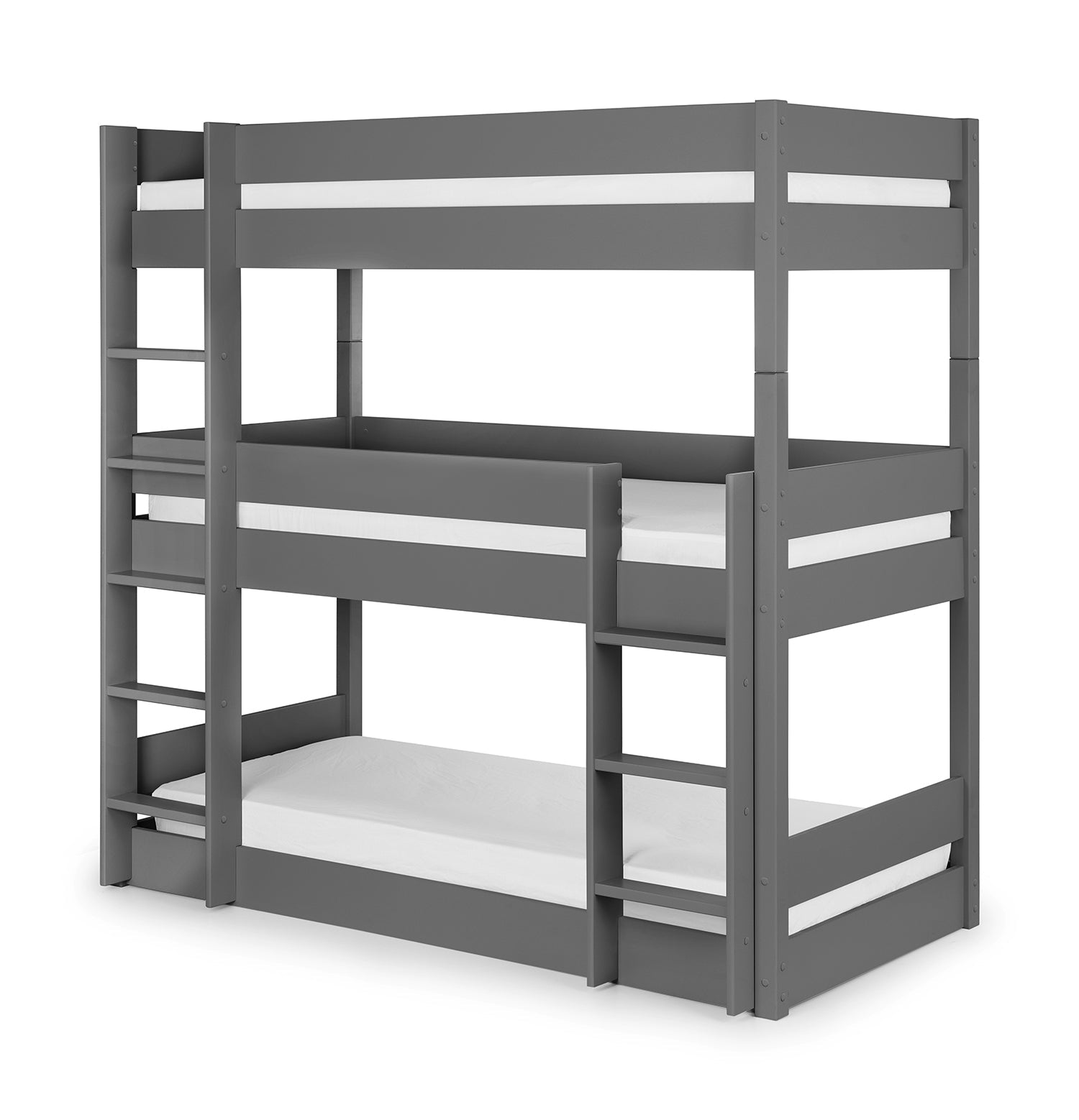 Julian Bowen Trio Bunk Bed - Grey