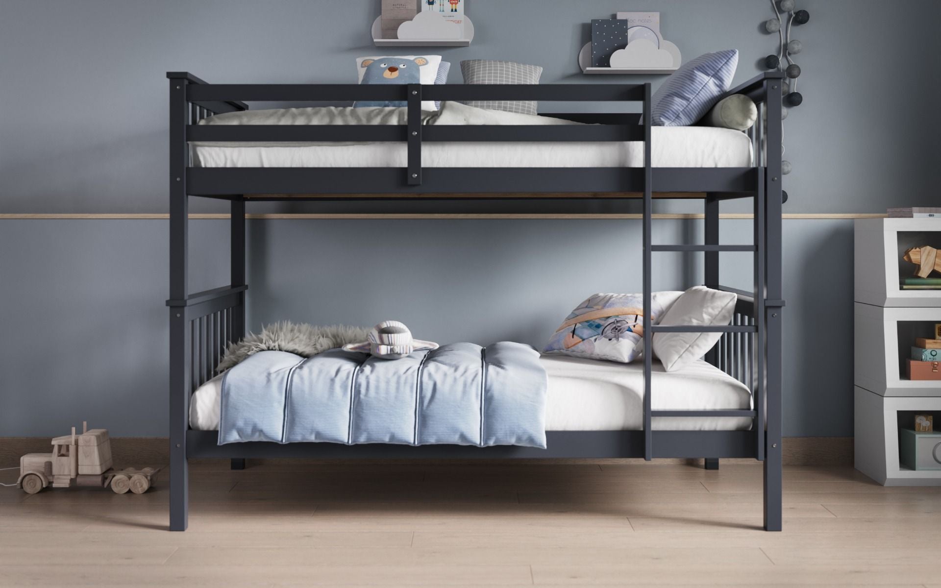 Flair Zoom Detachable Bunk Bed - Grey