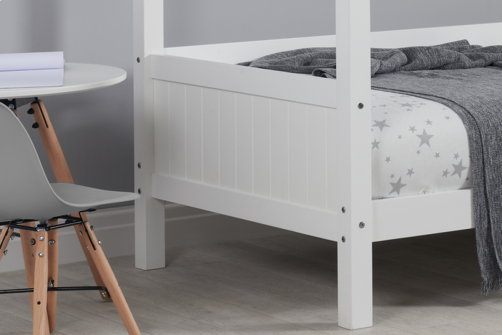 Birlea Home Bed in White